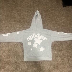 Gray Spider Men's Hoodie